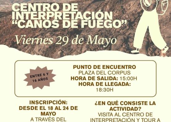El Ayuntamiento de Villa de Mazo organiza una salida a Ca&ntilde;os de Fuego dentro del proyecto Viernes en Ruta