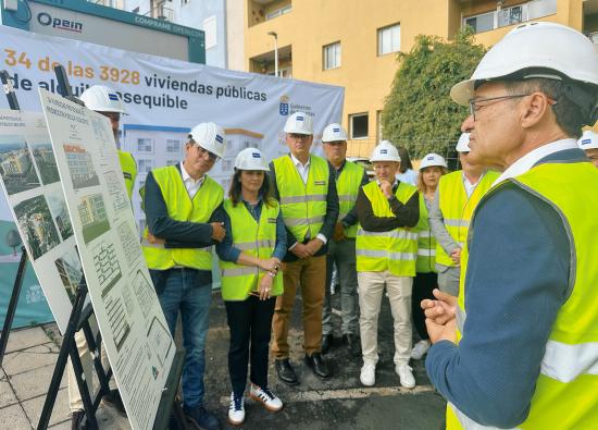 El Gobierno de Canarias avanza en la construcci&oacute;n de 34 viviendas protegidas en Tazacorte