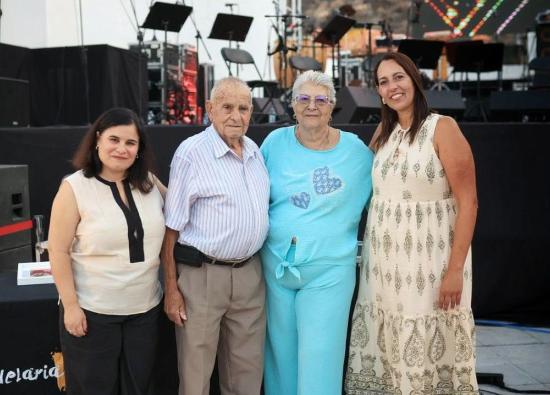 Candelaria rinde homenaje a Agust&iacute;n Exp&oacute;sito y Pilar Pinto en el D&iacute;a del Abuelo