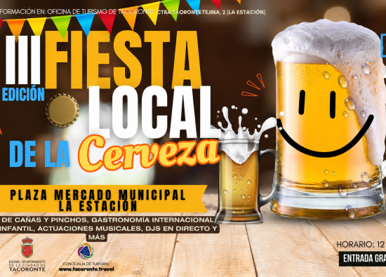 Tacoronte prepara para este s&aacute;bado la III Fiesta Local de la Cerveza