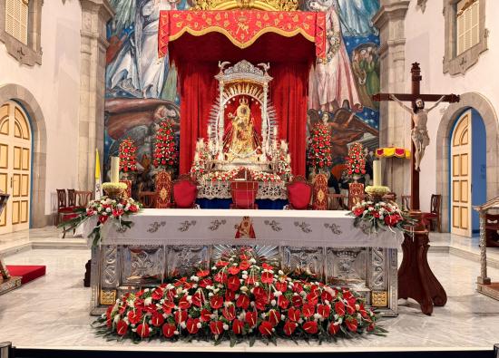 Candelaria, preparada para el d&iacute;a grande de la Patrona de Canarias
