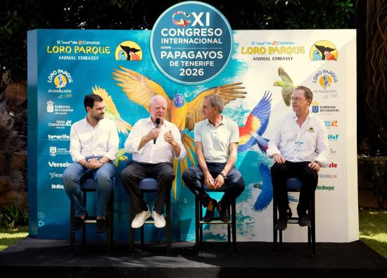 Tenerife se convierte en el epicentro mundial de la ciencia y conservaci&oacute;n de los papagayos